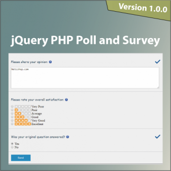 jQuery PHP Poll and Survey